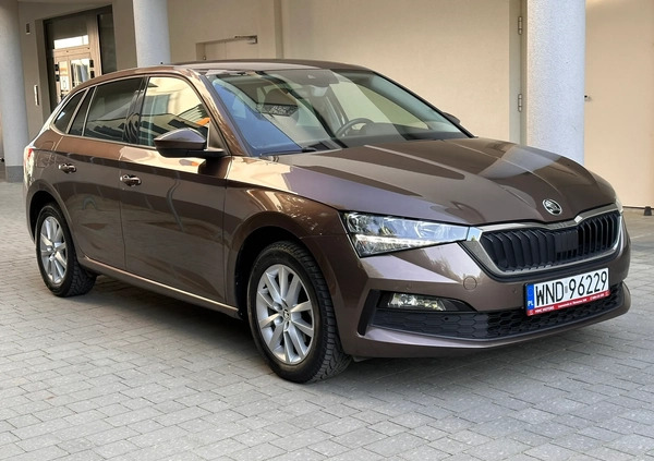 Skoda Scala cena 79800 przebieg: 87553, rok produkcji 2021 z Krapkowice małe 232